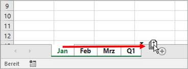 Besser ist es, wenn sie gleich alle tabellenblätter zusammenfassen und dann nur eine einzige zelle angeben müssen, da sich die werte je tabellenblatt in der gleichen zelle befinden. Excel Arbeitsblatter Ratzfatz Kopieren Pcs Campus