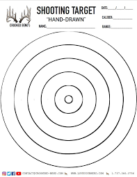 free printable shooting targets crooked bend