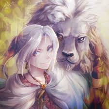 Draw two circles as guides for the lion's body. Lion Anime Art Anime Wallpapers