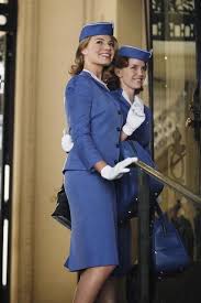 Laura Margot Robbie And Kate Kelli Garner In Pan Am 1 1 Pilot Miss The Show Flight Attendant Pan Am Stewardess Pan Am