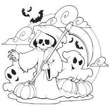 Printable coloring page, fun for kid activity. Free Printable Halloween Coloring Pages For Kids Halloween Coloring Book Coloring Books Halloween Coloring Pages