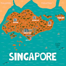 Get free map for your website. Singapore Map Of Major Sights And Attractions Orangesmile Com