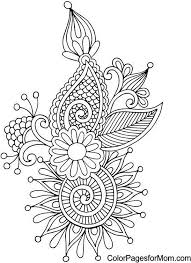 Every page designs with beautiful artwork that you can color it with your own style, add your favourite shades and have fun with a different color. Adult Coloring Pages Paisley Coloring Home