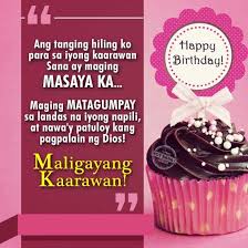 Birthday Wishes For Myself Tagalog Maligayang Kaarawan Birthday Wishes For Myself Wishes For Sister Happy Birthday Quotes