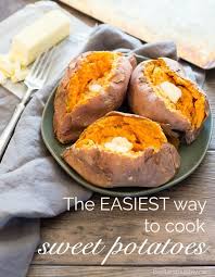 How To Microwave Sweet Potatoes Sweet Potatoes Cooking Sweet Potatoes Microwave Sweet Potato Sweet Potato Oven