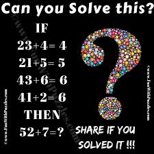 Many people solve the logic puzzles using their logical thinking. Only For Genius Logical Reasoning Puzzle Question With Answer