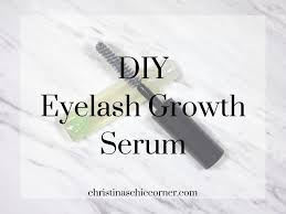 The combination of these ingredients will give your lashes a boost. Diy Eyelash Growth Serum