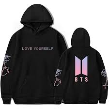 Emilyle Mens Kpop Bangtan Boys Hoodie Unisex Fans Support