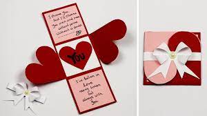 Start creating individual card with fotor! 3d I Love You Pop Up Card For Valentine S Day Anniversary Love Greeting Card Making Ideas Youtube
