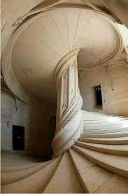 This Incredible Spiral Staircase Inside The Chateau De La Rochefoucauld Castle In France Was Designed By Leonardo Da Architecture Stairs Amazing Architecture