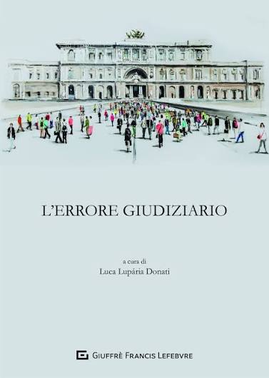 Copertina di L'errore giudiziario di Luca Lupária Donati