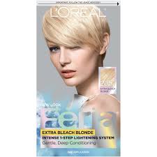 L'oreal paris colorista spray lets you play with color in a whole new way! L Oreal Paris Feria Multi Faceted Shimmering Permanent Hair Color 205 Extra Bleach Blonde 1 Kit Walmart Com Walmart Com
