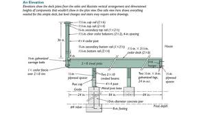 Turn your yard into a tranquil retreat with a diy privacy lattice screen. Elevated Deck Plan Fine Homebuilding