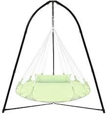 amazon com sorbus tripod hanging chair stand frame for hanging chairs swings saucers loungers c hanging chair with stand hanging chair hammock chair stand