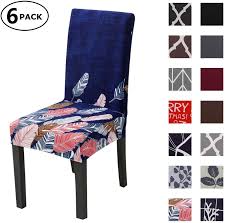 Amazon Com Dining Chair Cover Seat Protector Super Fit Slipcover Stretch Removable Washable Sof Slipcovers For Chairs Dining Chair Covers Furniture Slipcovers