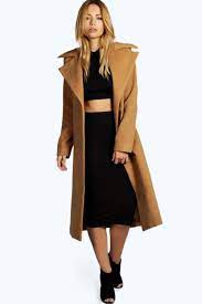 Shop for and buy camel wool coat online at macy's. Jeeny Camel Wool Look Coat Boohoo