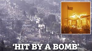 Is this what caused LA fire? Inferno ...