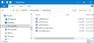 How To Reduce The Size Of A Microsoft Word Document