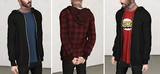 Sims 4 Cc Best Male Sweaters Male Hoodies Fandomspot