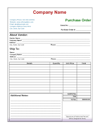 30 free purchase order templates excel doc templatearchive