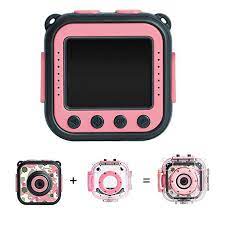 Upgraded Prograce Kids Waterproof Camera Action Video Digital Camera 1080 Hd Camcorder For Girls Toys Gifts Bui Hd Camcorder Waterproof Camera Digital Camera