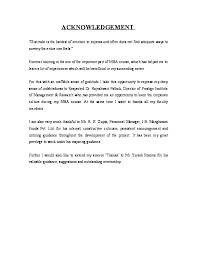Tech mechanical undergoing for industrial training has become one of the curricular that college student compulsory. Pdf Hr Project Report On Training And Development Rayvanta Kumar Academia Edu