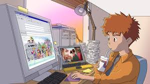 12, 2021, adobe (the company that made flash) began blocking its use everywhere. Artstation Digimon Lofi Izzy Day Time Noel Bellett