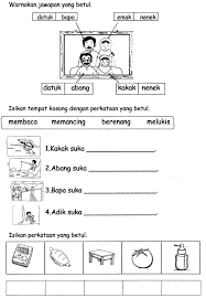 Ini ada versi pdfnya kah? Latihan Budak Tadika Google Search Preschool Learning Activities Preschool Worksheets Kindergarten Reading Activities