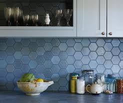 Blue Backsplash Variation Heath Tile Trendy Kitchen Tile Heath Ceramics Tile