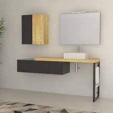 Mobili E Arredo Bagno In Legno New Jersey Mobile Completo Arredamento Arredamento Bagno Design Bagno Rustico