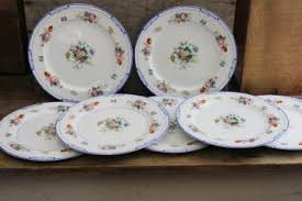Vintage russel wright dish set (c. Old Antique China Plates Dishes