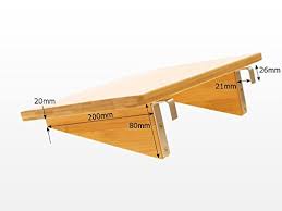 What are the things to consider while buying wall shelves? Woodquail Clip On Hanging Shelf Small Bedside Table Made Of Bamboo Buy Online At Best Price In Uae Amazon Ae
