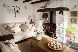 October Cottage In Cornwall Cottage Living Rooms Cottage Living Cosy Living Room