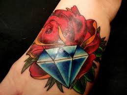 See more ideas about rose tattoo, diamond tattoos, tattoos. 15 Beautiful Diamond Tattoos Slodive