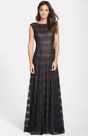Vera Wang Cap Sleeve Lace Gown Nordstrom Long Sleeve Black Gown Maxi Dress Cocktail Long Gown Dress