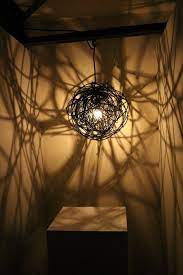 I Created This Installation In Order To Explore Two Concepts Diffusion Of Light And Material Cost The Installation Consis Lights Ceiling Lights Cool Lighting