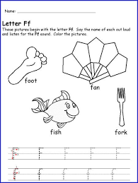 Letter F For Objects Worksheet Kindergarten Learning Letters Preschool Letters Letter Worksheets For Preschool