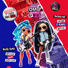 We'll do the shopping for you. Lol Surprise Uk Introducing The First Ever Lol Surprise O M G Remix 2 Pack Including An O M G Boy Say Hello To Your New Obsession Rocker Boi And Punk Girl Comment Below If You