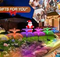 Weepong Solar Garden Lights 3 Pack New Upgraded Solar Lights ...