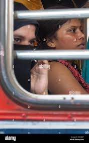 Women on bus in india hi-res stock photography and images - Alamy
