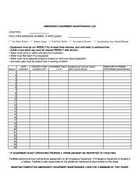 From these, you can already discern the importance of a printable log sheet at work. Osha Compliant Eyewash Station Sign Off Sheets Fill Online Printable Fillable Blank Pdffiller