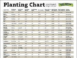 Download And Share Our New Planting Chart It S Chock Full Of Handy Information Like Seed Spaci When To Plant Vegetables Vegetable Chart Organic Gardening Tips
