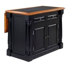 and oak kitchen island with granite top