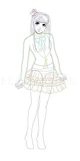 How To Draw A Cute Anime Girl Step By Step Drawing Guide By Ice Queen Dragoart Com Working on with this amv was very fun. how to draw a cute anime girl step by