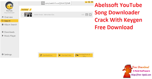 The song doesn't even have to be a musical masterpiece. Abelssoft Youtube Song Downloader 2021 21 69 Crack Download Free Download 4 Paid Software