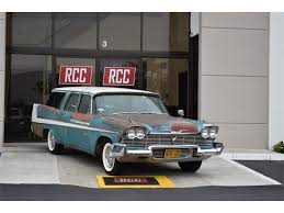 The fury was once again included on the belvedere lineup and the 318in³ v8 engine was the standard engine on this model as well. 1958 Plymouth Suburban For Sale Classiccars Com Cc 1098011