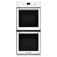 double electric wall oven self cleaning