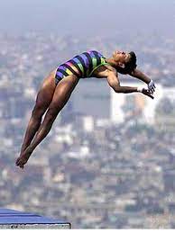 in the diving competitions held in the view of the sagrada familia chinese fu mingxia won the high dive event at the age of 13 becoming the youngest gold meda