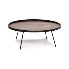 Leolux Canna Metall Couchtisch Anthrazit Braun Eichenfurnier Tisch 13969 In 2020 Couchtisch Couchtisch Rund Furnier