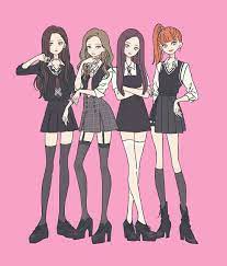 Hd wallpapers and background images. Pin By Miaumil On Fandom Stuff 1 Blackpink Anime Bff Drawings Kpop Drawings